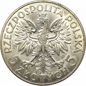 II Republic of Poland, 5 zloty 1932 Polonia