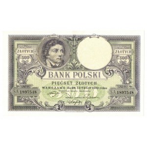 II RP, 500 złotych 28 lutego 1919