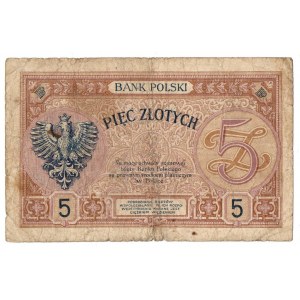 II RP, 5 złotych 28 lutego 1919
