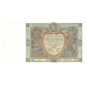 II RP, 50 złotych 1925 28 sierpnia 1925 L