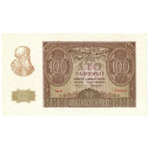 Generalne Gubernatorstwo, 100 złotych 1940 B