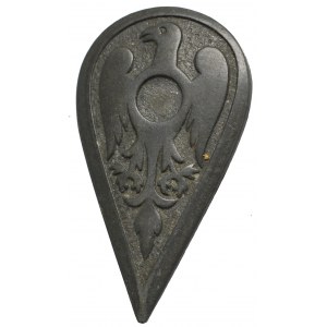 Germany, III Reich, Winter aid pin from the Germanic shields series