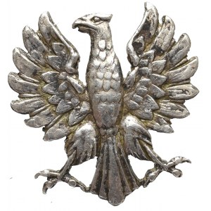 II RP, Miniatura orła z uciętą koroną