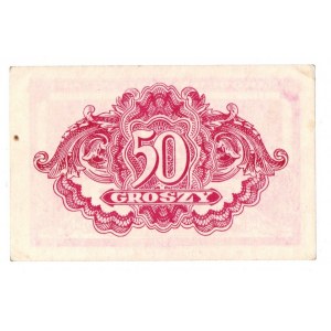 PRL, 50 groszy 1944 bez oznaczenia serii i numeracji