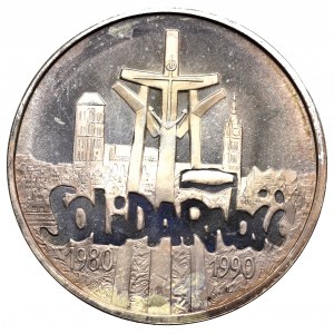 III RP, 100.000 złotych 1990 Solidarność