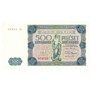 PRL, 500 złotych 1947 Z2