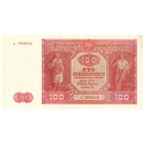 PRL, 100 złotych 1946 L
