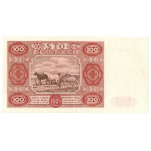 PRL, 100 złotych 1947