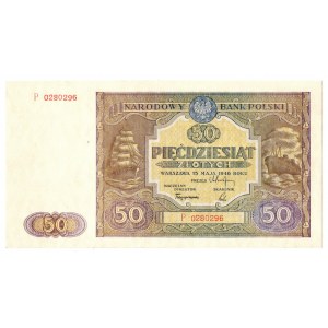 PRL, 50 złotych 1946 P