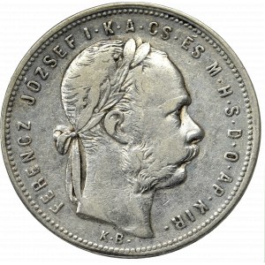 Węgry, Franciszek Józef, 1 forint 1881, Kremnica