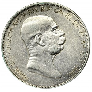 Hungary, Franz Joseph, 5 korona 1909