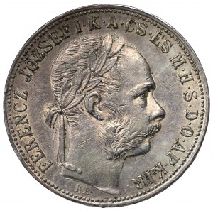 Hungary, Franz Joseph, 1 forint 1885, Kremnitz