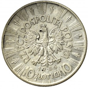 II Rzeczpospolita, 10 złotych 1935 Piłsudski