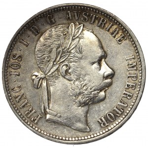 Austro-Węgry, Franciszek Józef, 1 floren 1884