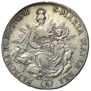 Węgry, Józef II, 1/2 Talara 1785, Kremnica