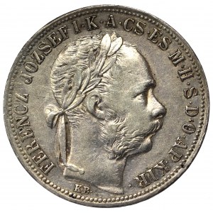 Hungary, Franz Joseph, 1 forint 1890, Kremnitz