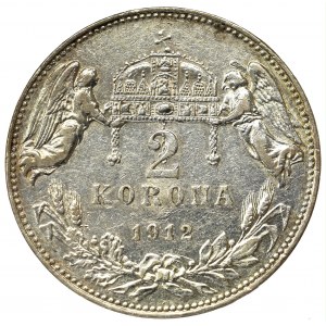 Austro-Węgry, 2 corona 1912