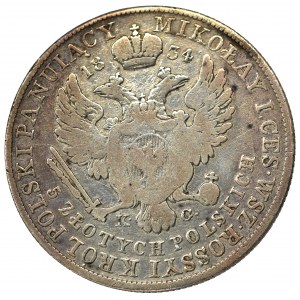 Kingdom of Poland, Nicholas I, 5 zloty 1833 KG