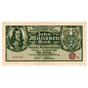 WMG , 10 mln Marek 31.08.1923