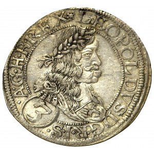 Austro-Węgry, Leopold I, 3 krajcary 1665, Wiedeń