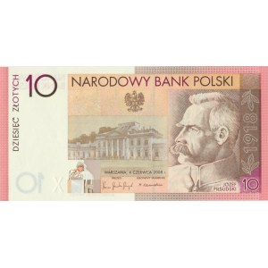 III RP, 10 złotych 2008 - 90 Rocznica Odzyskania Niepodległości