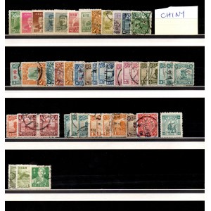 Kolekcja znaczków - zestaw 45