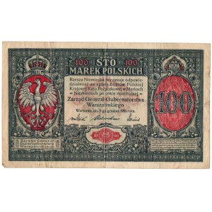 100 marek polskich 1916, Generał