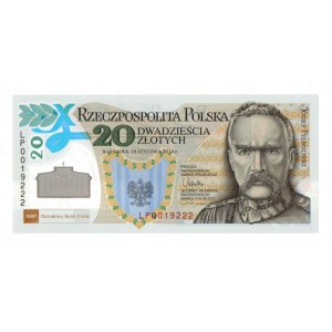 III RP, 20 złotych 2014 Piłsudski