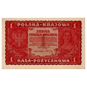 II Rzeczpospolita, 1 marka polska 1919 I SERIA LS