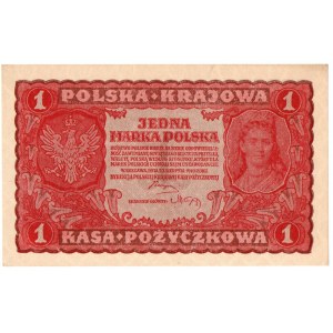 II Rzeczpospolita, 1 marka polska 1919 I SERIA CD