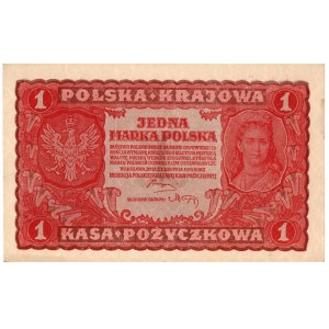II Rzeczpospolita, 1 marka polska 1919 I SERIA CD