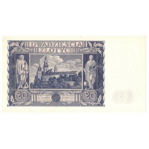 II RP, 20 złotych 1936 AM
