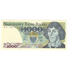 PRL i III RP, 1000 złotych 1982 GH