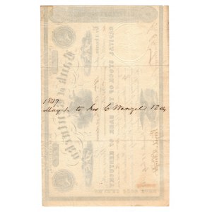 USA, Akcja Bank of Kentucky 1842