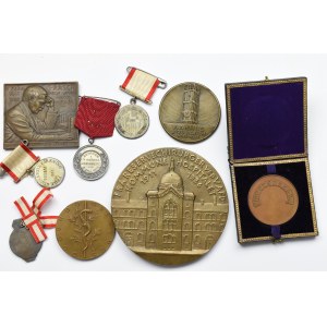A set of medals - including a commemorative surgeon Hans Wulff