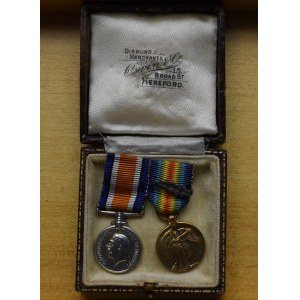 United Kingdom, miniatur of badges WWI