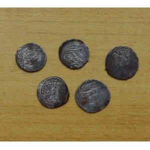 Zestaw monet Turcja Seldżucka 1/4 dirhama RUM 3 braci XIII wiek