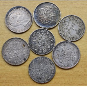 Romania, set of silver coins