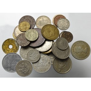 Set of world coins