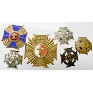 PRL, Zestaw odznak harcerskich