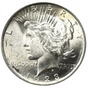 USA, Peace Dollar 1923, Philadelphia