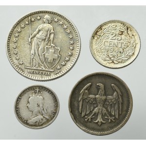 Europa, Zestaw monet srebrnych