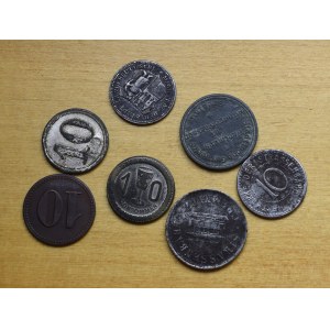 Polska/Niemcy, zestaw monet zastępczych
