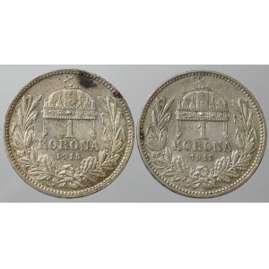 Hungary, set of 1 kronen