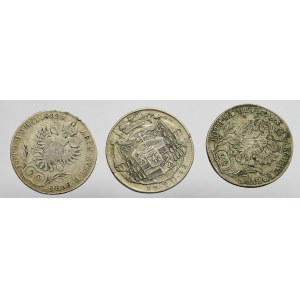 Austria, Salzburg set 20 kreuzer (3 pcs)