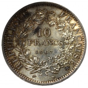 Francja, 10 franków 1967