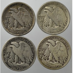 USA, set 1/2 dollar