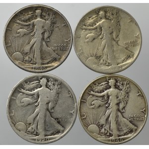 USA, set 1/2 dollar