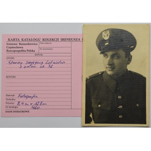 II RP, Fotografia starszego szeregowego lotnictwa z kolekcji I. Banaszkiewicza