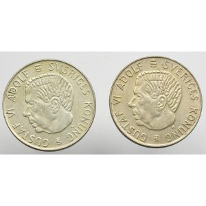 Sweden, set 2 x 5 kronor